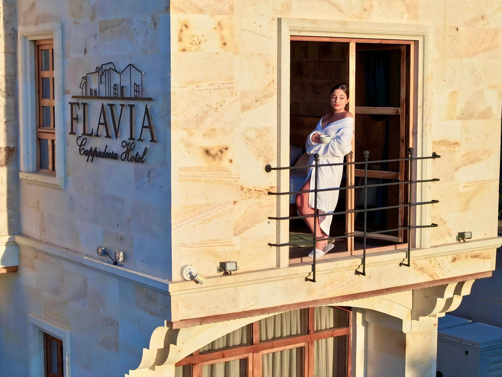 Flavia Cappadocia Hotel Üçhisar Esterno foto