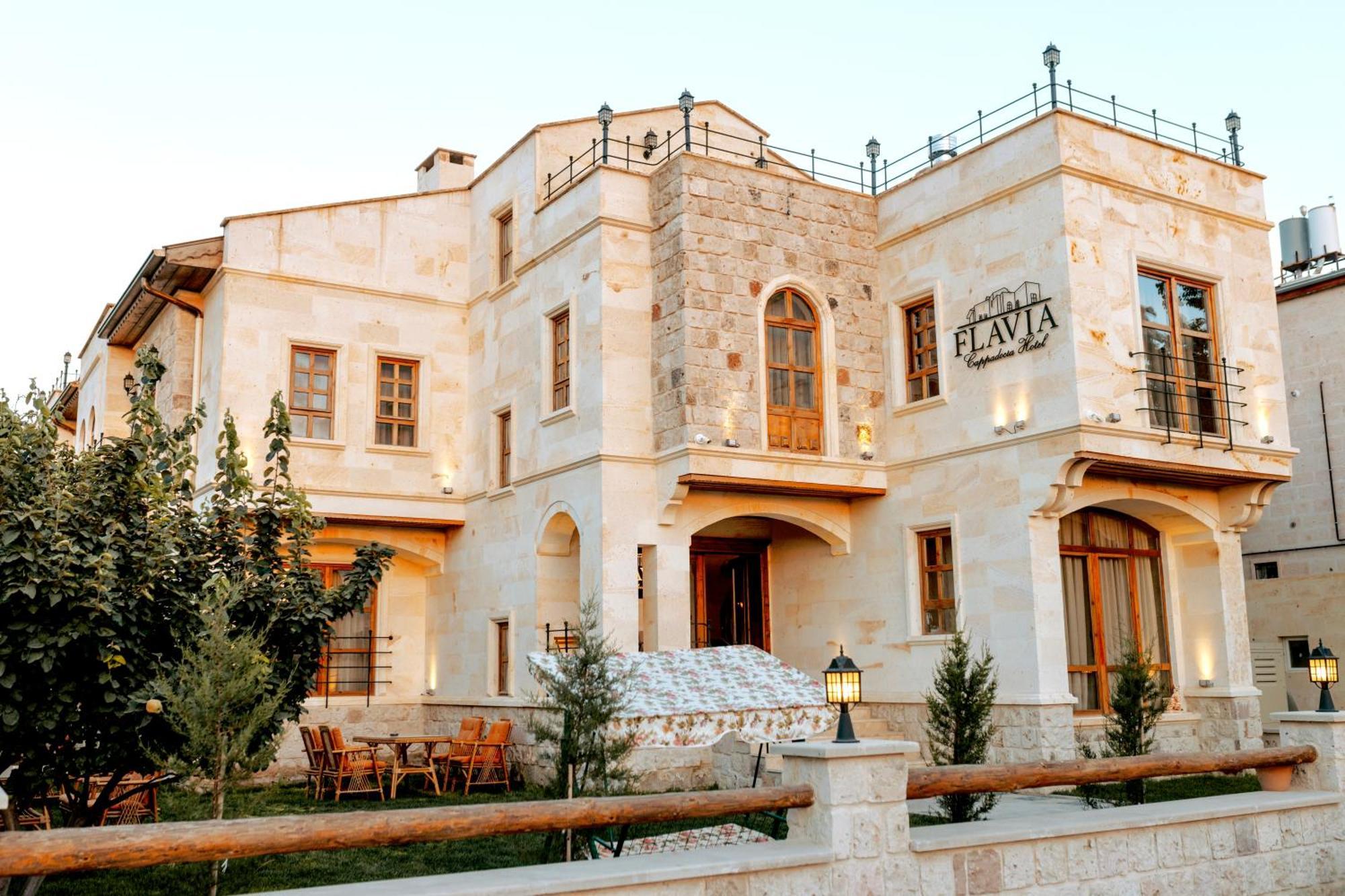 Flavia Cappadocia Hotel Üçhisar Esterno foto